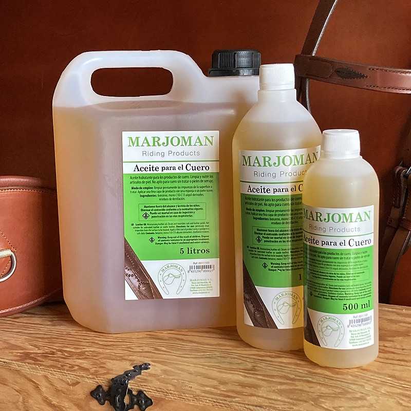 ACEITE PARA EL CUERO MARJOMAN + ESPONJA