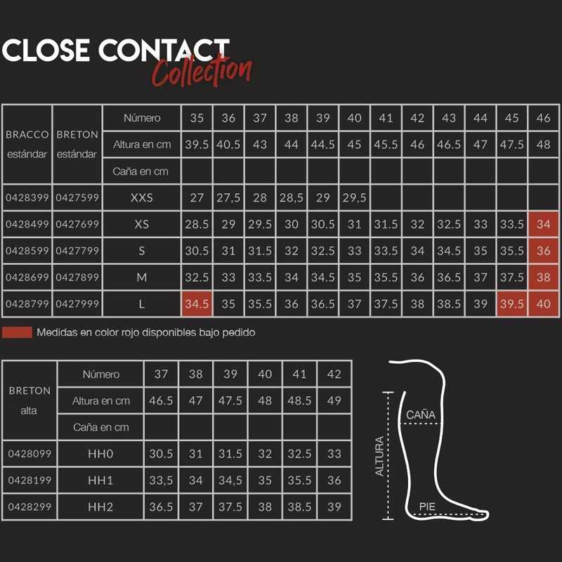 Botas Tattini Bracco Close Contact