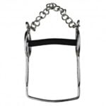 BOCADO LIVERPOOL DE ACERO INOX EMBOCADURA DE GOMA 13,50 CM