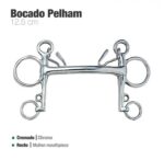 BOCADO PELHAM RECTO ECO. INOX 25004 12.5cm