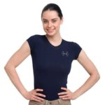 CAMISETA HÍPICA PARA MUJER DE ALGODÓN BIT MANGA CORTA