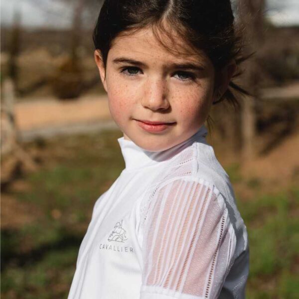CAMISETA DE CONCURSO CONTESSA KIDS MANGA CORTA CAVALLIERA