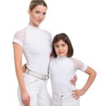 CAMISETA DE CONCURSO CONTESSA KIDS MANGA CORTA CAVALLIERA