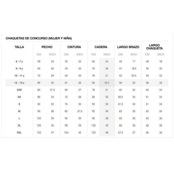 CHAQUETA DE CONCURSO PRIMA DOUBLE FRONT PANEL TECHNOLOGY