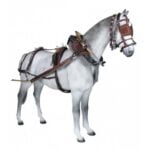 ENGANCHE CALESERO NYLON-CUERO