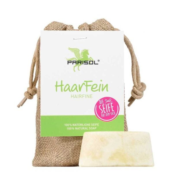 HAARFEIN-JABÓN NATURAL PARA LIMPIEZA DE COLA Y CRIN EN FUNDA DE SACO BENSE & EICKE