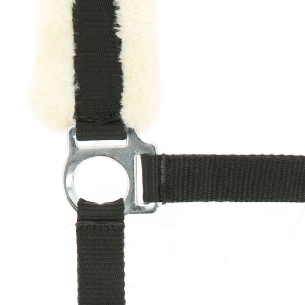 CABEZADA DE CUADRA EQUITHEME "MOUTON SYNTHÉTIQUE DOUX"