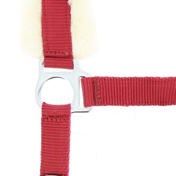 CABEZADA DE CUADRA EQUITHEME "MOUTON SYNTHÉTIQUE DOUX"