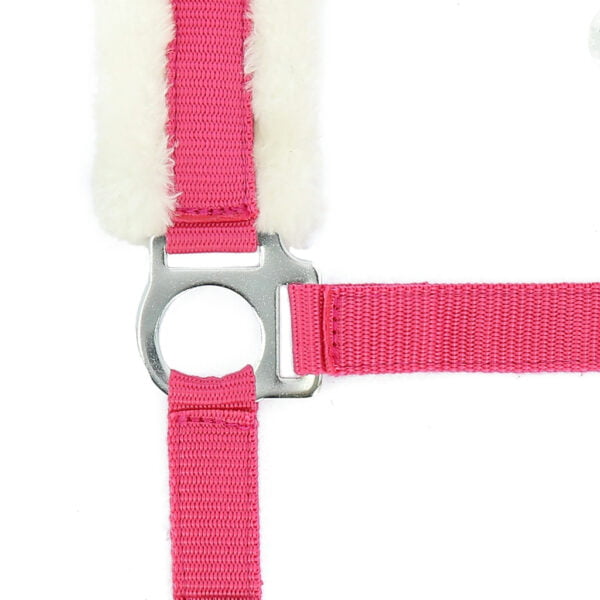 CABEZADA DE CUADRA EQUITHEME "MOUTON SYNTHÉTIQUE DOUX"