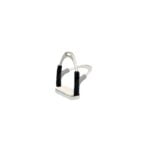 ESTRIBO INGLES FLEXIBLE INOX CON TACO (PAR)