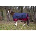 MANTA EXTERIOR IMPERMEABLE EQUITHÈME "TYREX 1200 D" POLYFIL 50g