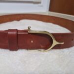 CINTURÓN ARTESANO HEBILLA DE ESPUELA