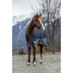 MANTA EXTERIOR IMPERMEABLE EQUITHÈME "TYREX 600 D", FORRADA POLAR