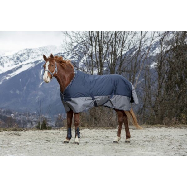 MANTA EXTERIOR IMPERMEABLE EQUITHÈME "TYREX 600 D", FORRADA POLAR