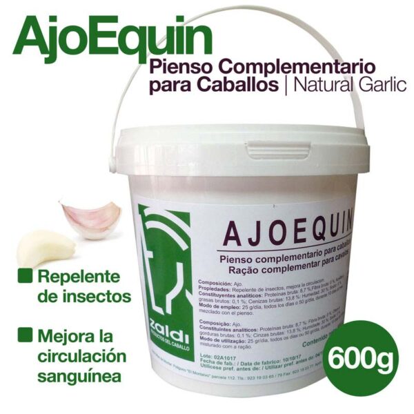 ZALDI PIENSO COMPLEMENTARIO AJOEQUIN 0.600GR