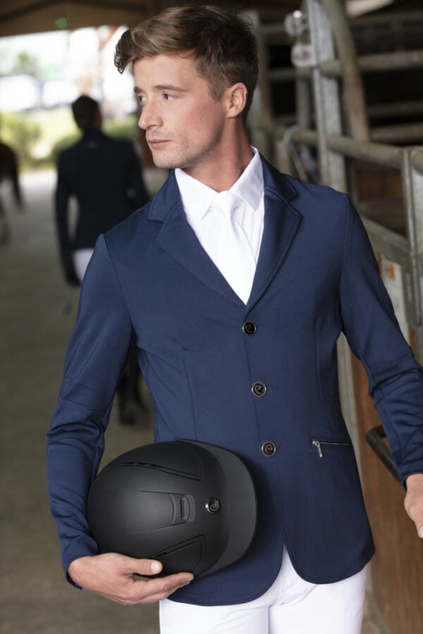 CHAQUETA DE CONCURSO PARA HOMBRE EQUITHÈME "BORDO"