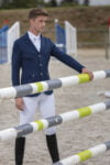 CHAQUETA DE CONCURSO PARA HOMBRE EQUITHÈME "BORDO"