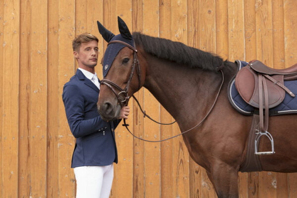 CHAQUETA DE CONCURSO PARA HOMBRE EQUITHÈME "BORDO"