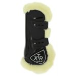 PROTECTORES DE TENDÓN ABOTONADAS NORTON "XTR" DE BORREGUILLO SINTÉTICO