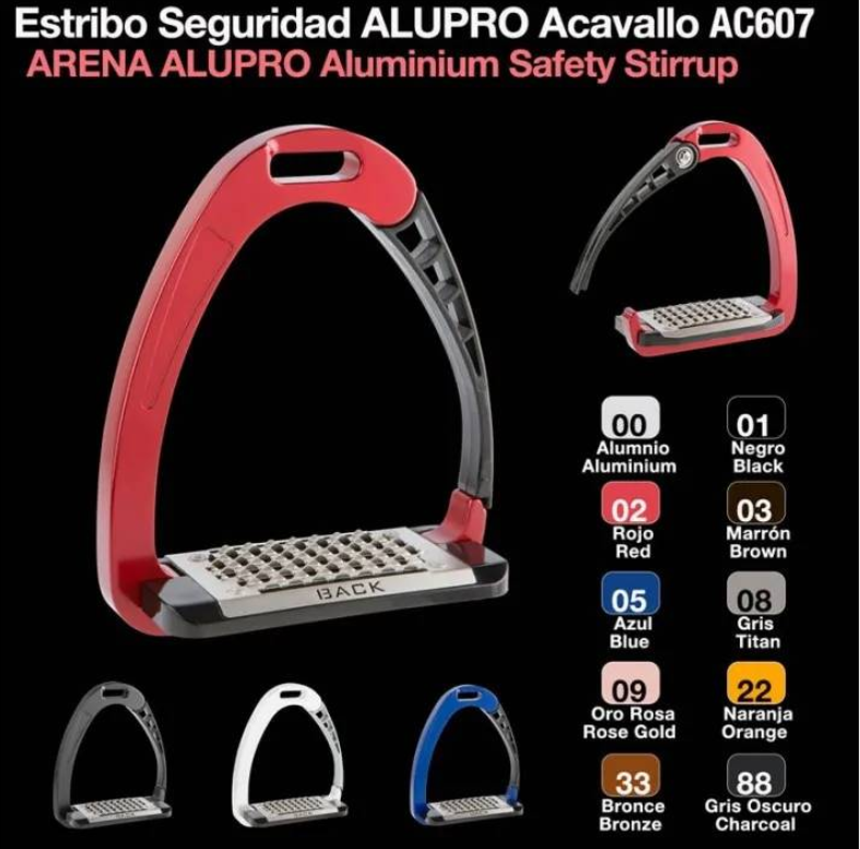 ESTRIBO SEGURIDAD ALUPRO ACAVALLO AC607