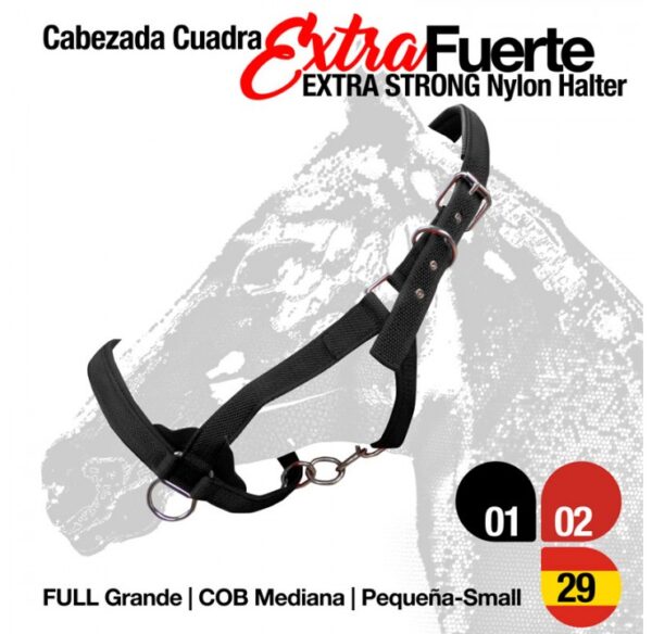 CABEZADA CUADRA EXTRA FUERTE