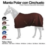 MANTA POLAR CON CINCHUELO