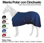 MANTA POLAR CON CINCHUELO
