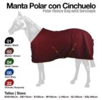 MANTA POLAR CON CINCHUELO