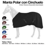 MANTA POLAR CON CINCHUELO