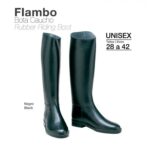 BOTA CAUCHO FLAMBO ECO. NEGRO