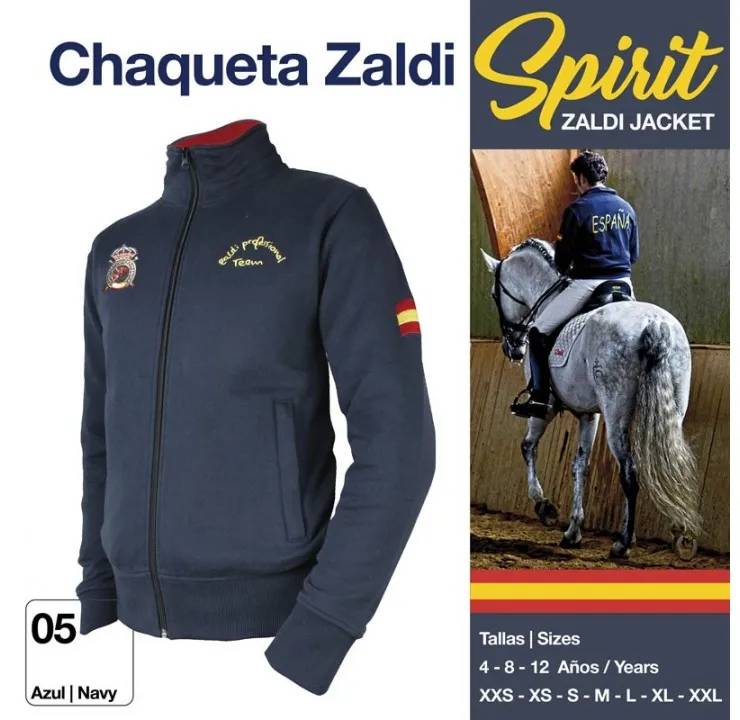 CHAQUETA ZALDI SPIRIT AZUL ADULTO/NIÑO