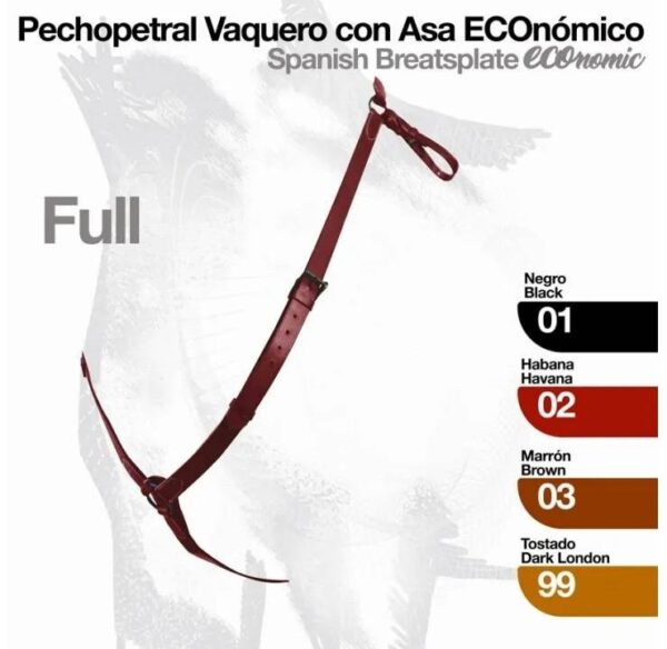 PECHOPETRAL VAQUERO CON ASA ECO