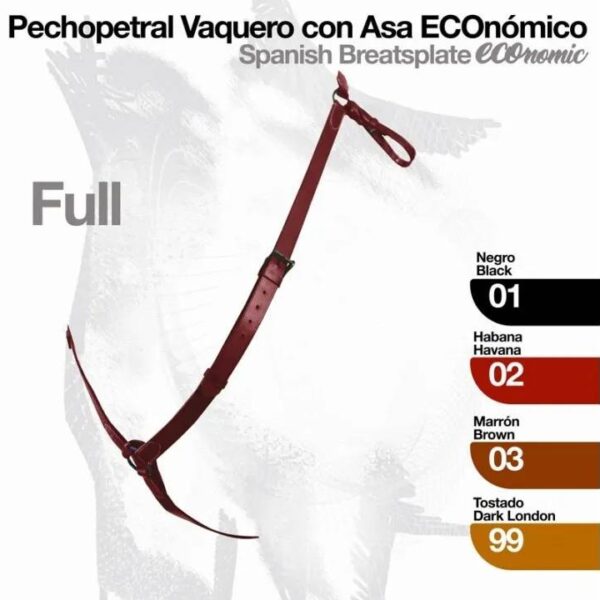 PECHOPETRAL VAQUERO CON ASA ECO