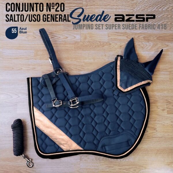CONJUNTO Nº20 SALTO/U-G SUEDE AZSP 418