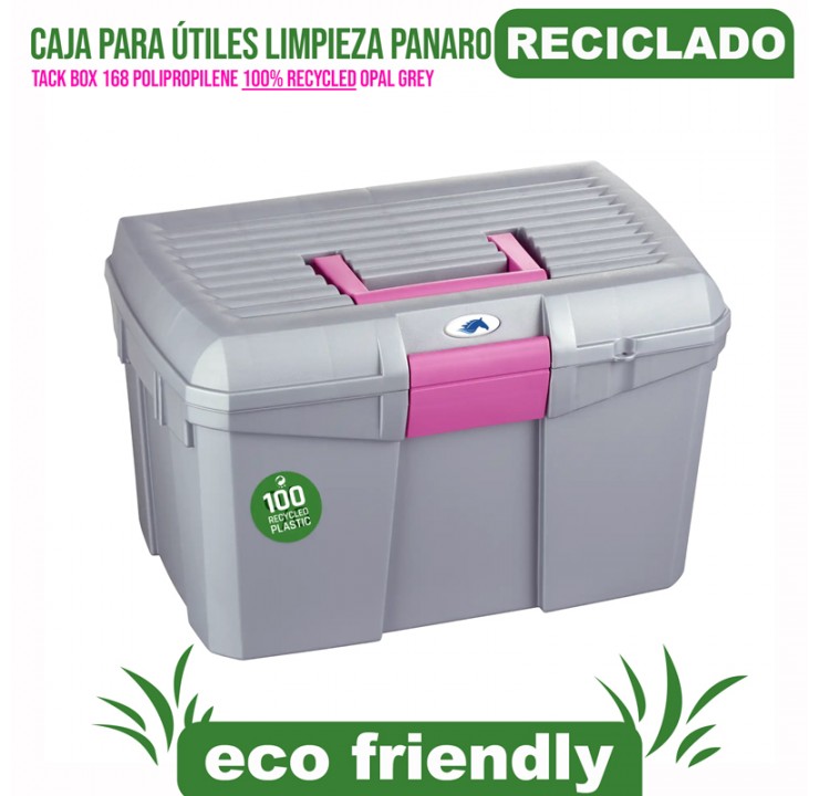 CAJA PARA ÚTILES LIMPIEZA PANARO 168 GRIS RECICLADO