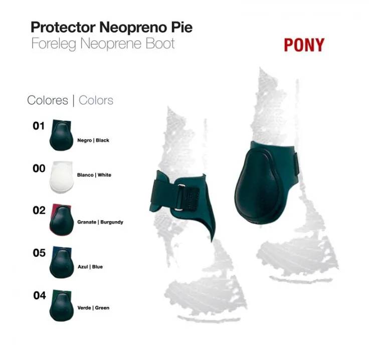 PROTECTOR NEOPRENO PONY TRASERO
