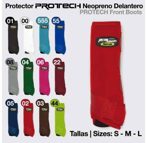 PROTECTOR PROTECH NEOPRENO TRASERO